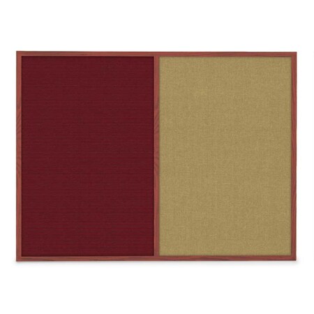 Sliding Door Indoor Enclosed Corkboard,3